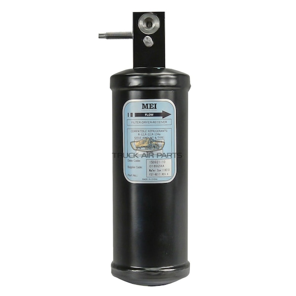Truckair Receiver Drier - Oem Grade-Peterbilt 389 Series 2014-2023 Day Cab Application 07-1014A - main